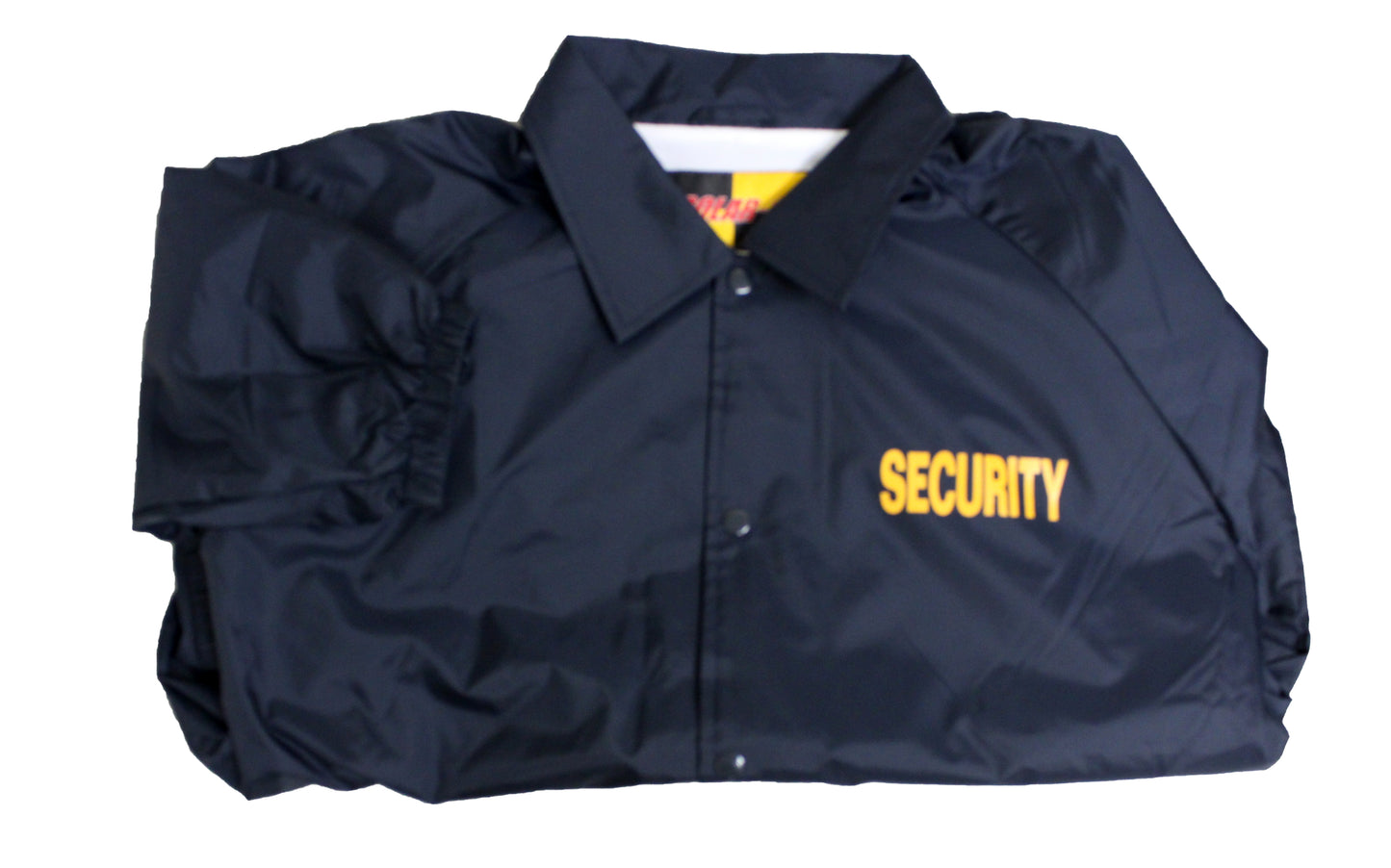 Solar 1 Clothing Coaches Windbreaker with Screen Printing Security WB02