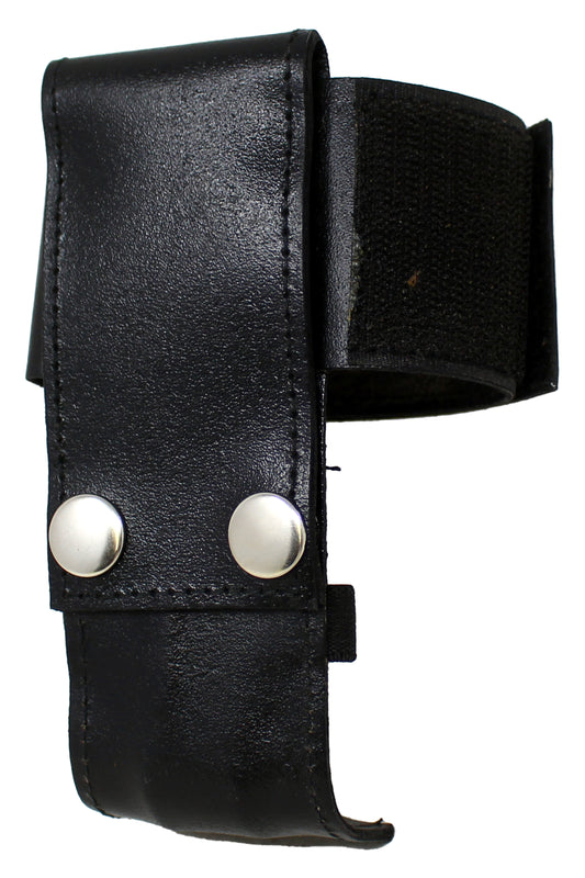 Duty Gear Leather Radio Holder Black By Solar 1