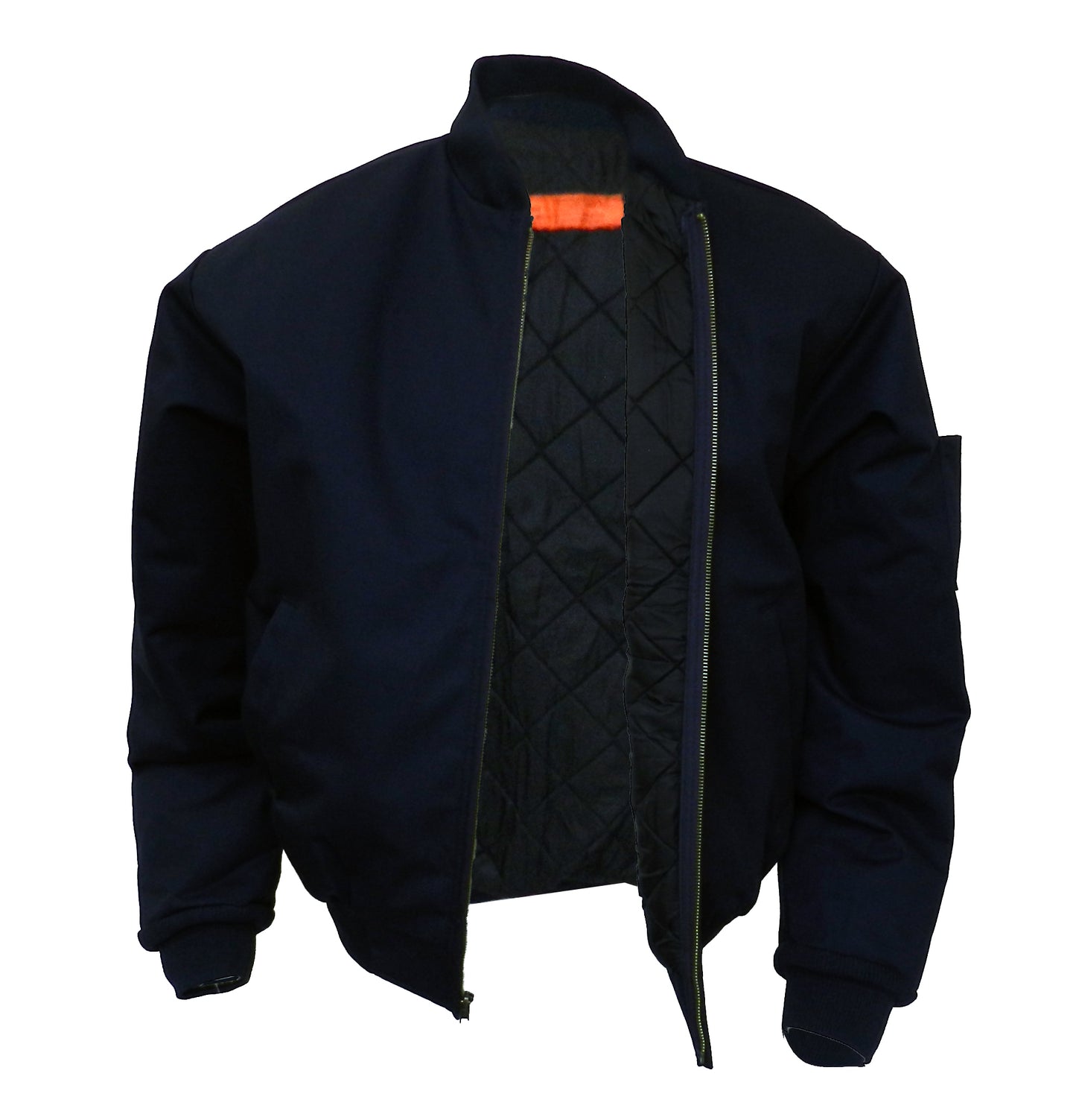 Solar 1 Clothing Lined Panel Work Wear Jacket Rib-Knit Colloar MJ38