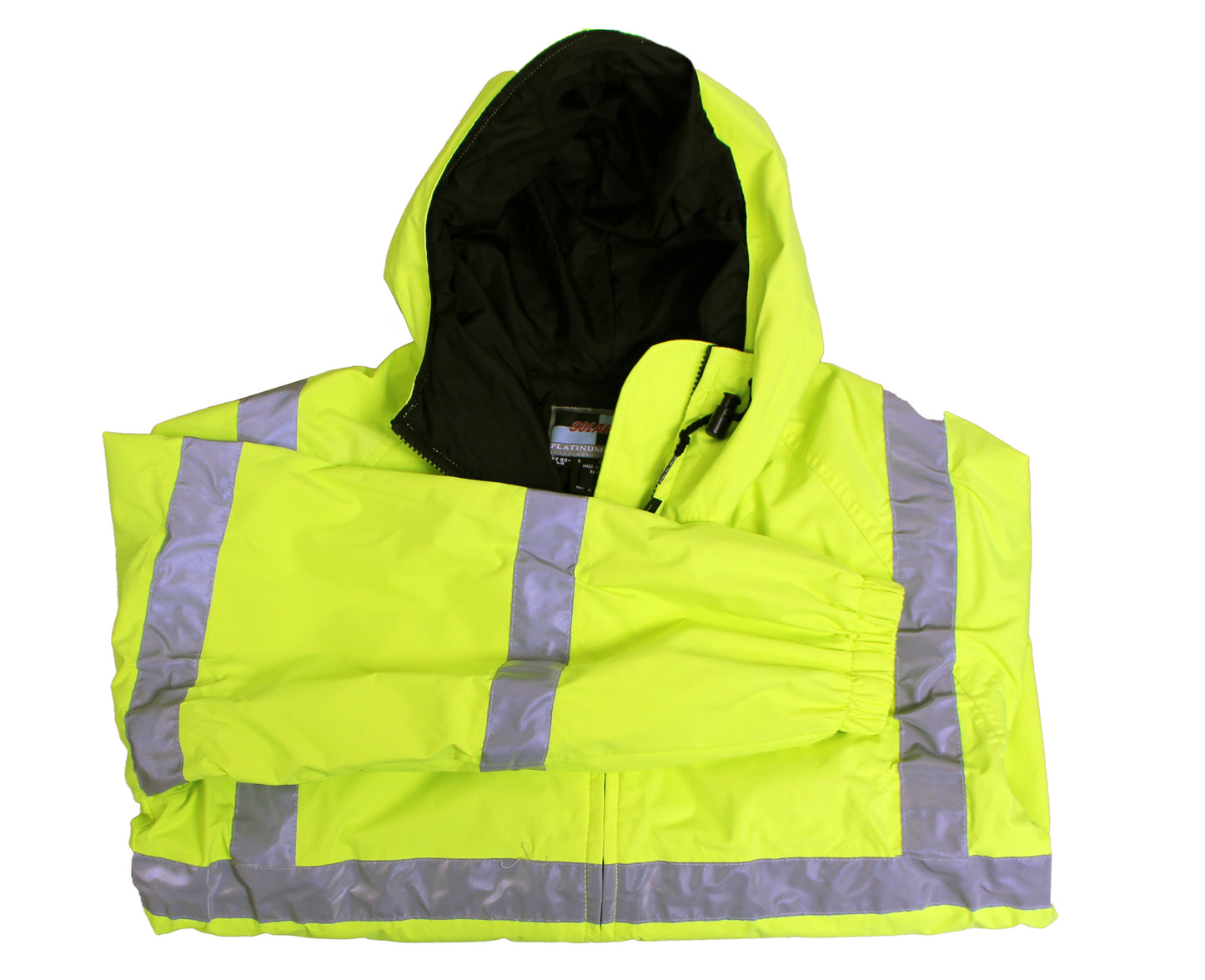 Solar 1 Clothing Reflective Rain Jacket with Hood RJ02