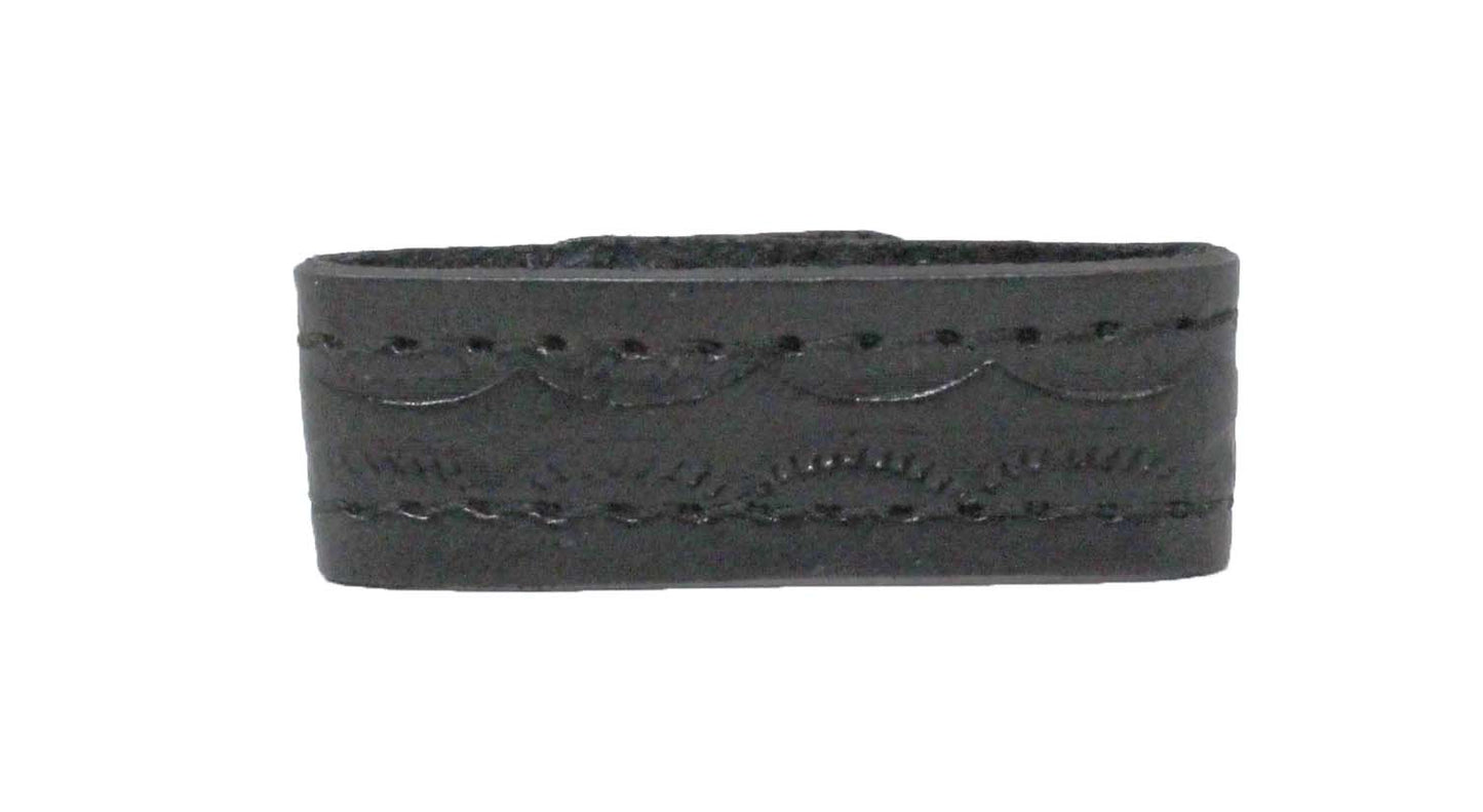 Duty Gear 7/8 Inch Wide Basketweave Belt Keeper Black