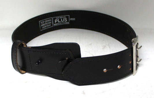 Duty Gear 38 Inch Waist Belt All Black by Solar 1