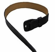 Solar 1 Duty Gear Leather Gun Belt Black