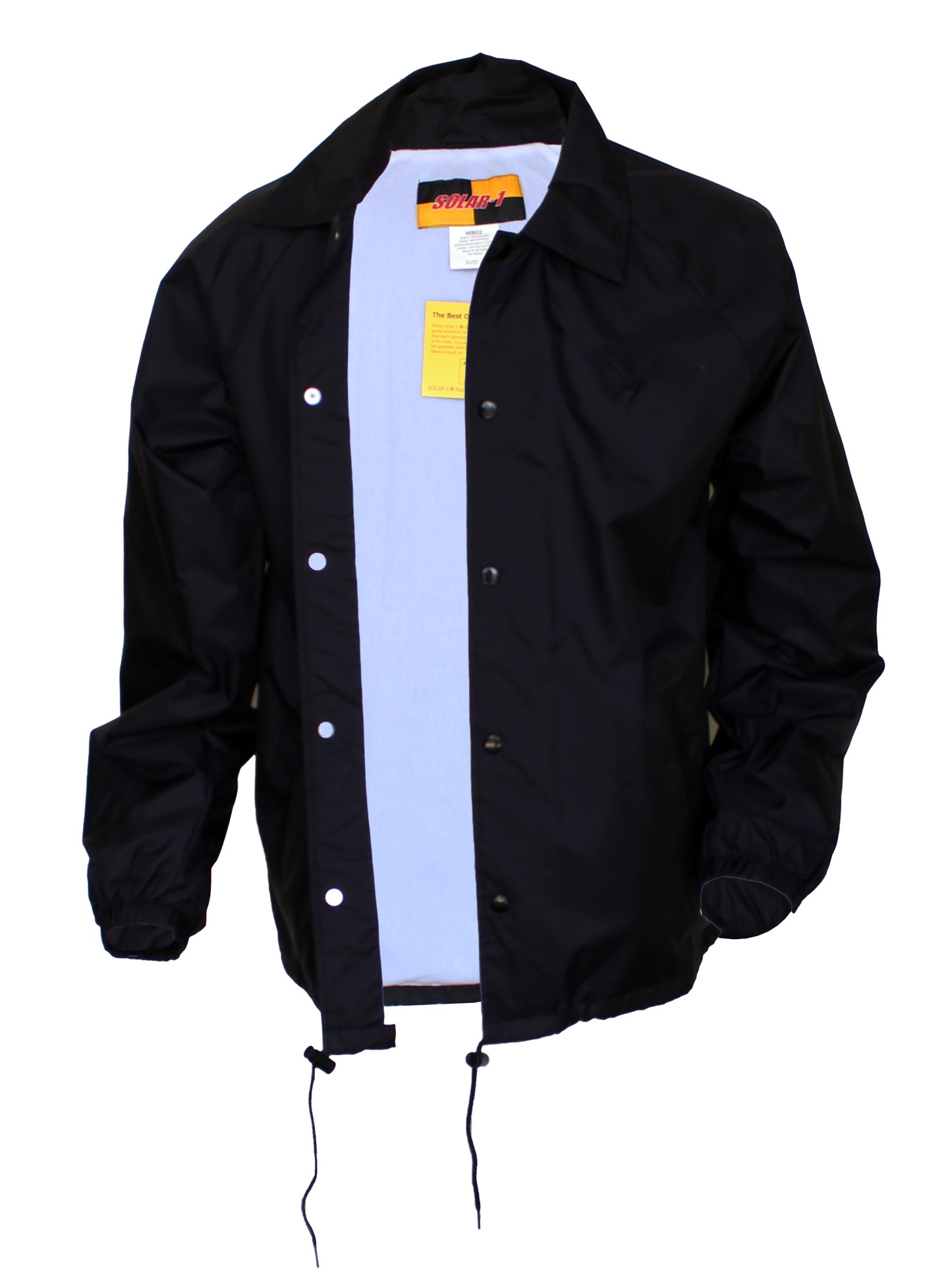 Solar 1 Clothing Nylon Windbreaker Coaches Jacket WB01